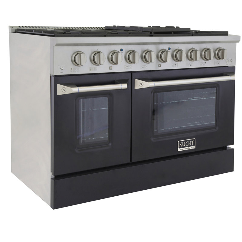 Kucht 48" 6.7 Cubic Feet Gas Freestanding Convection Range & Reviews